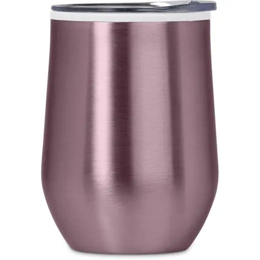Serendipio Vogue Madison Stainless Steel & Plastic Double-Wall Tumbler Pink